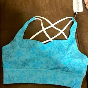 Crowned Athletics Snowflake Queen Sports Bra